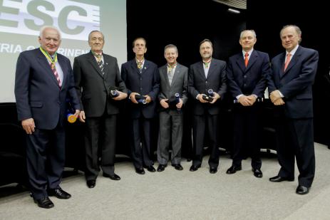 Homenageados com a Ordem do Mérito Industrial de Santa Catarina