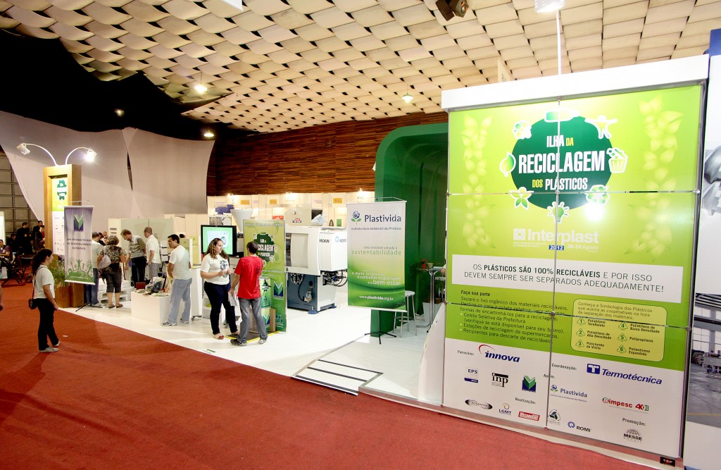 A Ilha da Reciclagem será destaque na  INTERPLAST 2012