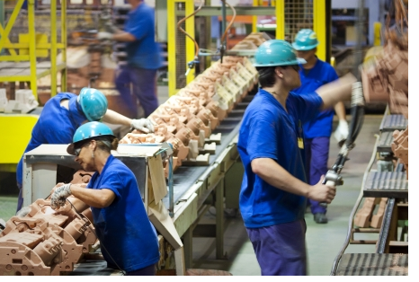 Faturamento da indústria catarinense cai 6,2% em junho