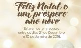 FELIZ NATAL e um Próspero ANO NOVO