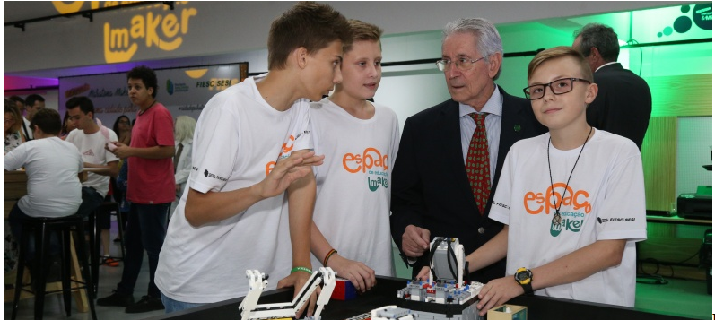 SESI ENTREGA PRIMEIRO ESPAÇO DE EDUCAÇÃO MAKER EM SANTA CATARINA