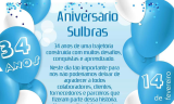 SULBRAS – Aniversário – 14 de fevereiro