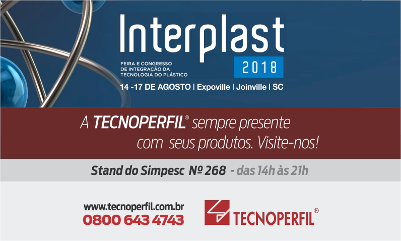 TECNOPERFIL – Feira INTERPLAST 2018