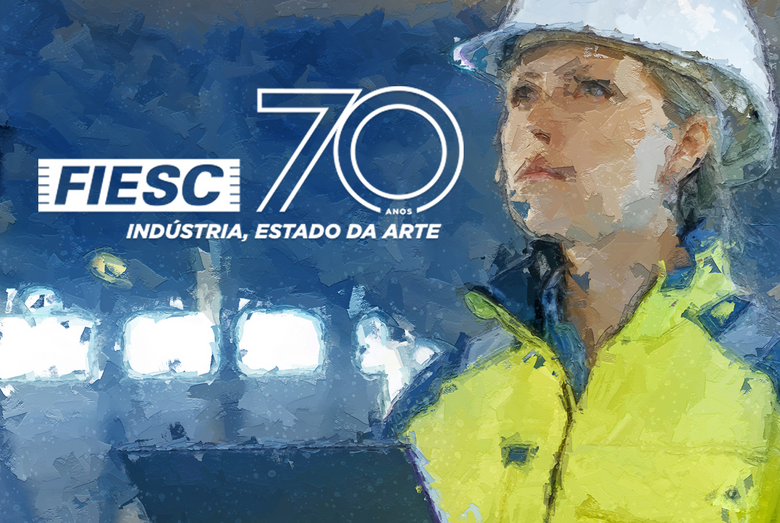 FIESC lança campanha de celebração de 70 anos de fundação