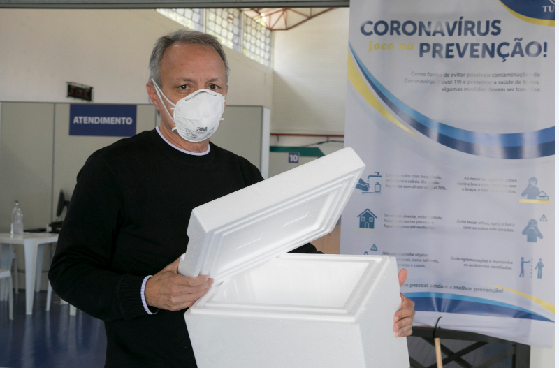 TERMOTÉCNICA – Embalagens térmicas doadas pela Termotécnica farão transporte de amostras para testagem do Covid-19 em Joinville