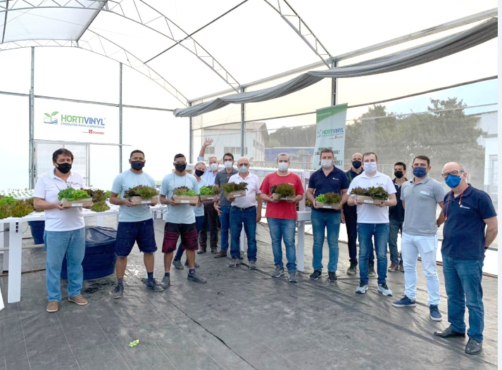 TECNOPERFIL – Inauguração do Centro de Cultivo Hidropônico da Tecnoperfil