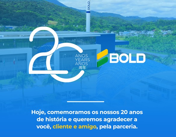 BOLD – 20 anos de história