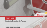 TECNOPERFIL – Conjunto Protetor de Parede TEC 267