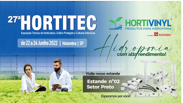 HORTIVINYL uma marca TECNOPERFIL na 27ª Feira Hortitec