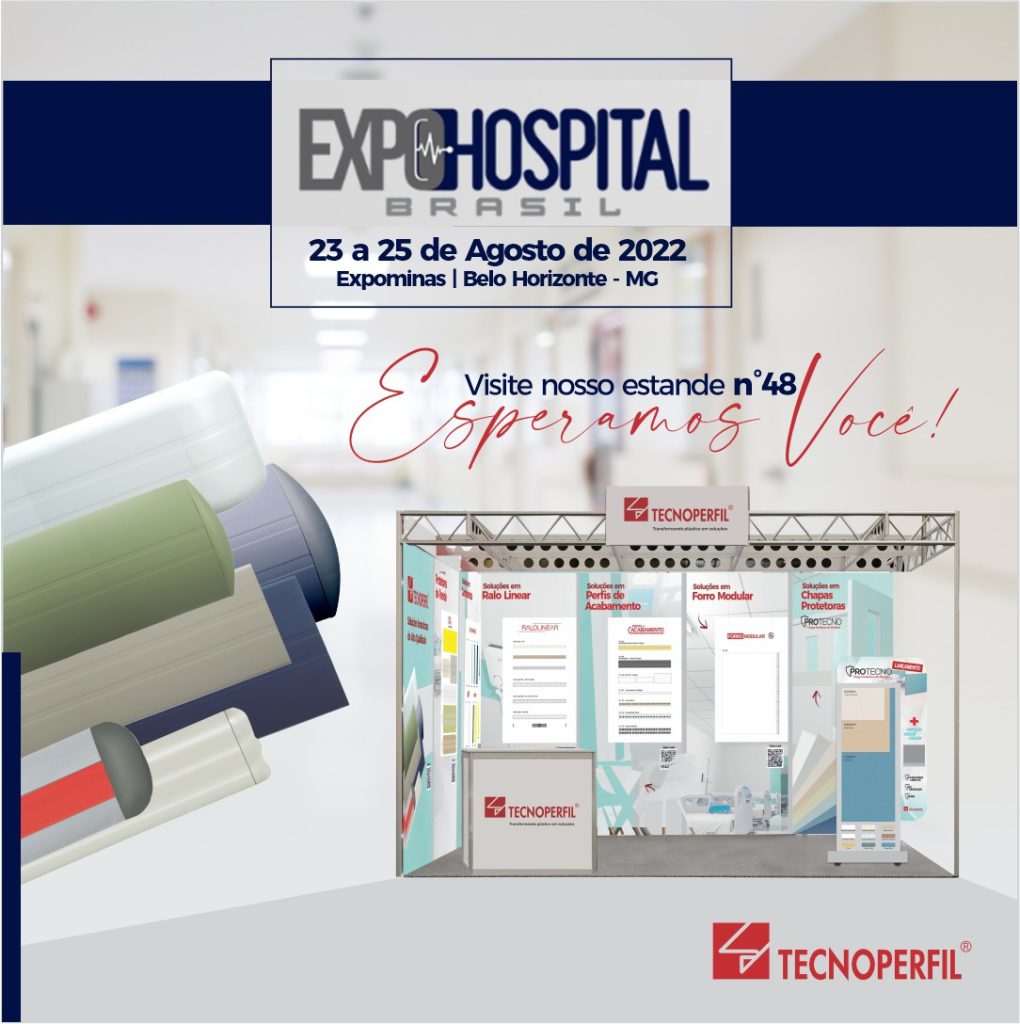 TECNOPERFIL na feira EXPO-HOSPITAL BRASIL