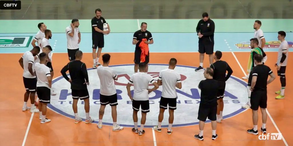 KRONA patrocina jogos da Seleção Brasileira de Futsal em Brusque e Tubarão