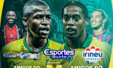 KRONA apoio jogo beneficente entre Amigos do Ramires e Amigos do Ronaldinho