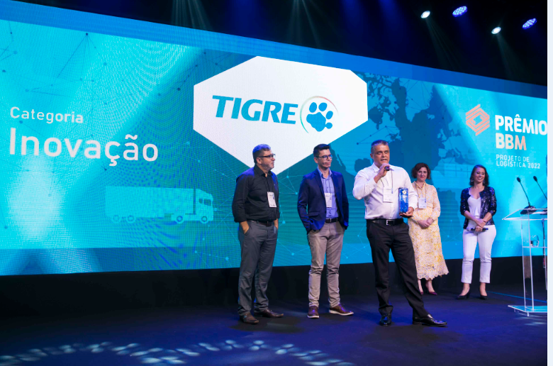 TIGRE vence o mais importante prêmio de Logística 2022 na categoria inovação