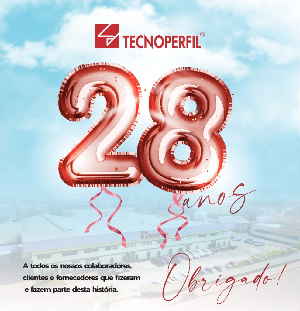 TECNOPERFIL 28 anos – Superando Desafios para Crescer e Transformar