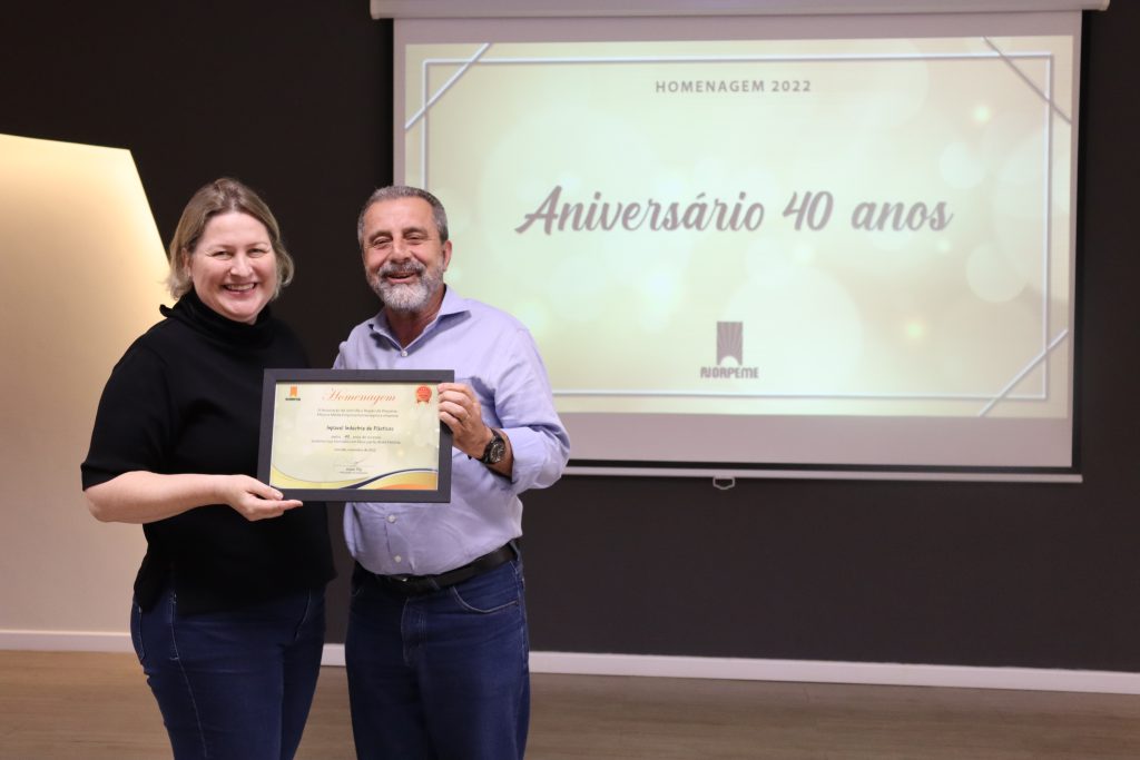INPLAVEL é homenageada pelos seus 40 anos e recebe o prêmio PPR 2022