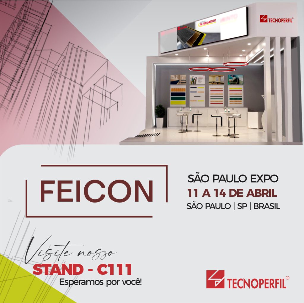 TECNOPERFIL na Feira FEICON 2023