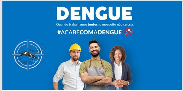 Colaboradores protegidos contra a DENGUE!