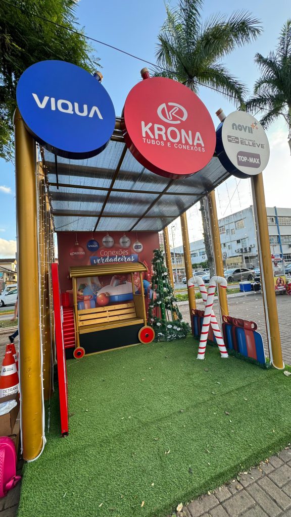 GRUPO KRONA patrocina Natal de Joinville pelo segundo ano