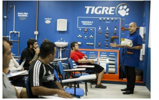 Grupo TIGRE bate recorde de participantes em capacitações em 2023