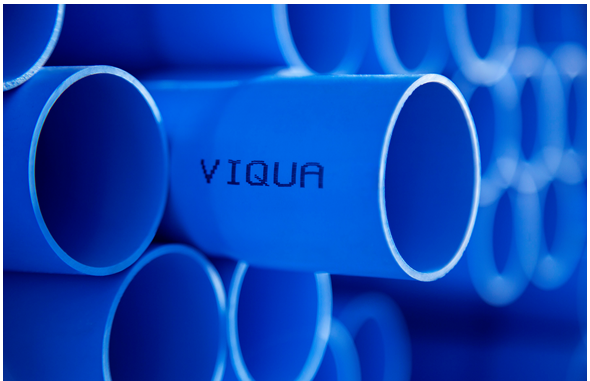 VIQUA LANÇA LINHA de tubos de irrigação
