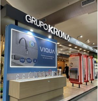 Inovação que constrói o futuro: GRUPO KRONA leva lançamentos estratégicos à Construsul 2025