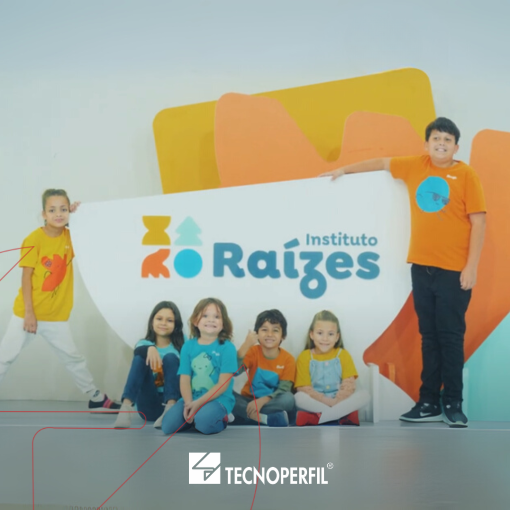 TECNOPERFIL fortalece sua atuação socioambiental com ação transformadora no Instituto Raízes