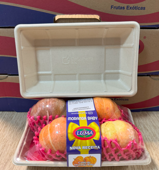 SUSTENTABILIDADE E INOVAÇÃO no case da Frutas Luma com as embalagens DaColheita Bio, da TERMOTÉCNICA