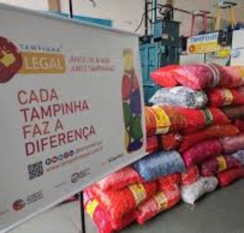 TAMPINHA LEGAL marca presença na Festa Nacional do Chimarrão com pontos de coleta de tampas plásticas