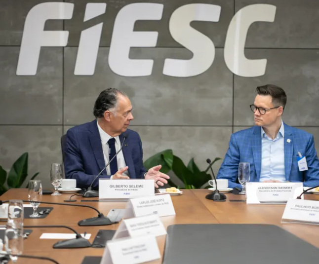 FIESC e governo de SC montam grupo de trabalho por medidas contra “Segundo Tarifaço”