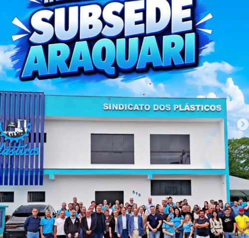 SINDICATO DOS PLÁSTICOS inaugura nova Subsede em Araquari