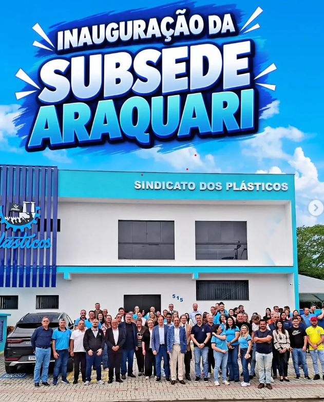 SINDICATO DOS PLÁSTICOS inaugura nova Subsede em Araquari