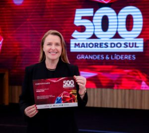 GRUPO KRONA é a 41ª maior empresa de Santa Catarina no ranking 500 Maiores do Sul
